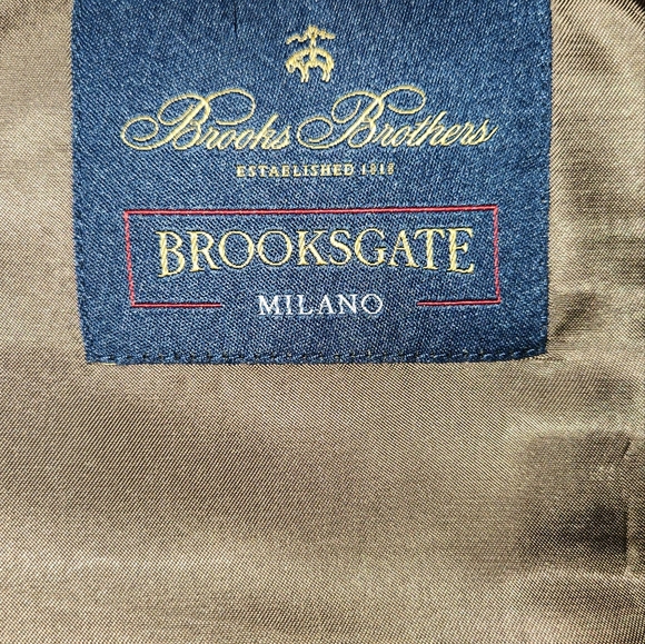Brooks Brothers Brooksgate Milano Blue Slim fit Suit - Picture 4 of 8